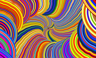 Beautiful abstract background for art projects, cards, business, posters. 3D illustration, computer-generated fractal