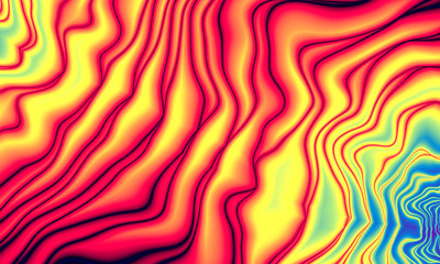 Beautiful abstract background for art projects, cards, business, posters. 3D illustration, computer-generated fractal