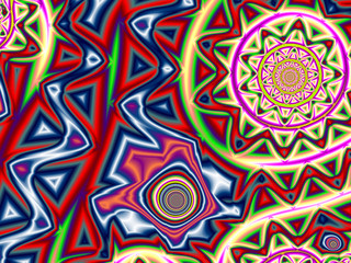 Beautiful abstract background for art projects, cards, business, posters. 3D illustration, computer-generated fractal