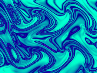 Beautiful abstract cover for art projects, cards, business, posters. 3D illustration, computer-generated fractal