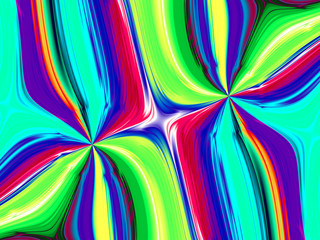 Beautiful abstract cover for art projects, cards, business, posters. 3D illustration, computer-generated fractal