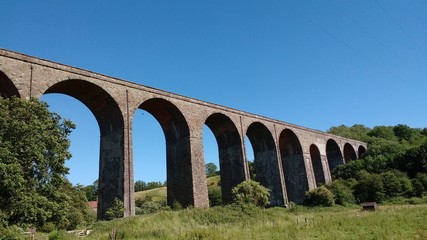 Fototapeta na wymiar Pensford Viaduct, Chew Valley, Pensford, Bristol, Somerset, England, UK