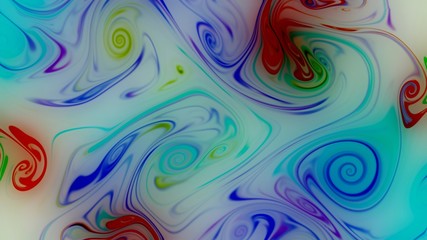 Magic space texture, pattern, looks like colorful smoke and fire. Abstract colourful illustration.