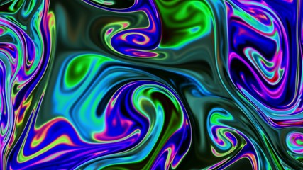 Fototapeta premium Magic space texture, pattern, looks like colorful smoke and fire. Abstract colourful illustration.