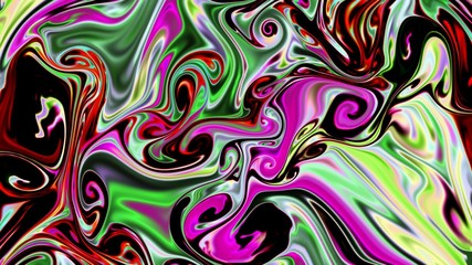 Magic space texture, pattern, looks like colorful smoke and fire. Abstract colourful illustration.