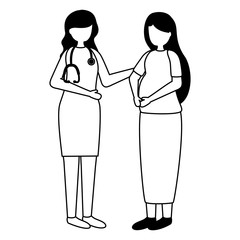 pregnancy and maternity scene flat