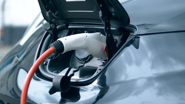 Electrocar's loaded socket and the hood