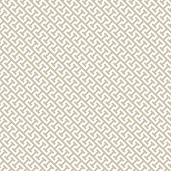 Vector white line geometric seamless texture on grey background