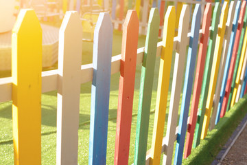 Backdrop of color wood texture. Vintage color tone style.