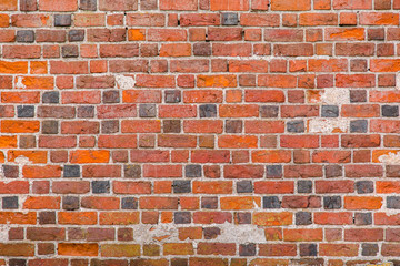 Obraz premium Red brick wall texture