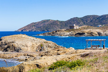 Fototapeta premium Coastal path between Llansa to Port of La Selva - 49