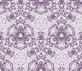Abstract seamless pattern. Useful as design element for texture and artistic compositions.