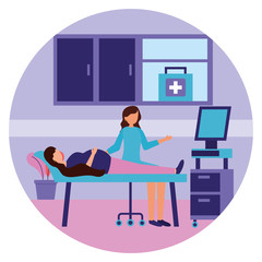 pregnancy and maternity scene flat