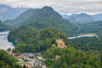 Fototapeta premium Neuschwanstein Castle in Germany, Germany's Fairytale Castle