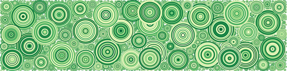 Fototapeta na wymiar Abstract Generative Art color distributed circles dots background illustration
