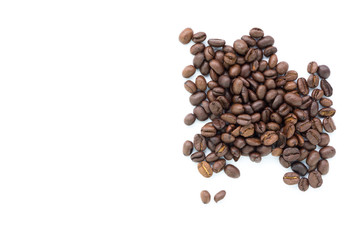 coffee beans isolated