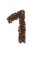 The number one from roasted coffee beans.