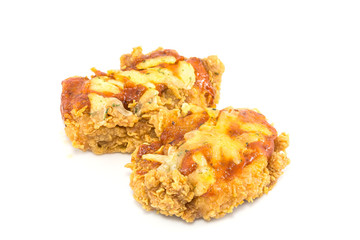 Breaded chicken fingers