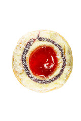 Coconut flaked plain donuts