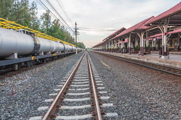 Obraz premium Railroad station