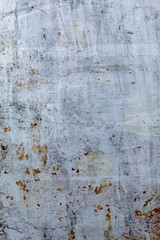 Obraz na płótnie Canvas Old Weathered Grayish Dirty Metal Texture