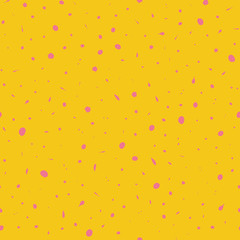 Seamless artistic creative splash blots pattern. yellow and pink abstract seamless ink stains untidy background. Vector illustration