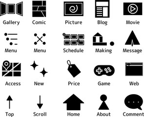 ビジネスアイコン_シルエット