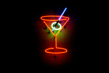 Neon cocktail