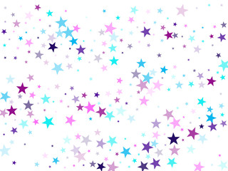 Magic sparkles decorative print.