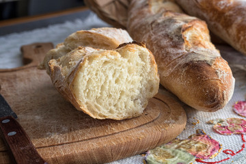 Bread in a basket