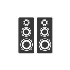 Speaker icon template color editable. Sound symbol vector sign isolated on white background. Simple logo vector illustration for graphic and web design.
