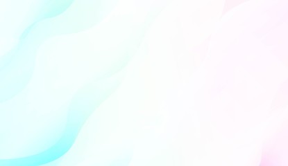 Blurred Decorative Design In Abstract Style With Wave, Curve Lines. Blur Pastel Color Smoke gradient Background. For Your Graphic Wallpaper, Cover Book, Banner. Vector Illustration.