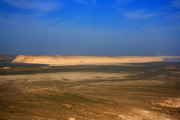 Fototapeta na wymiar Kazakhstan. Ustyurt Plateau. Chinks.