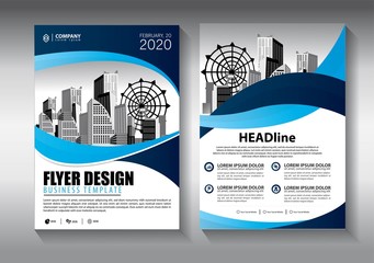 Brochure design, cover modern layout, annual report, poster, flyer in A4 with colorful triangles, geometric shapes for tech, science, market with light background