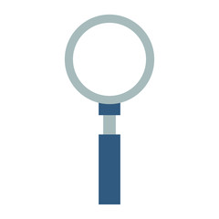 magnifying glass zoom lens cartoon