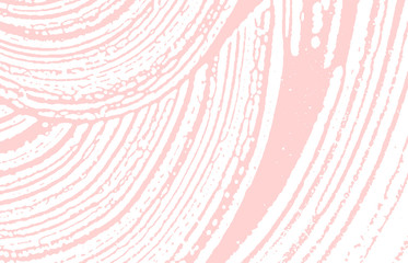 Grunge texture. Distress pink rough trace. Fetchin