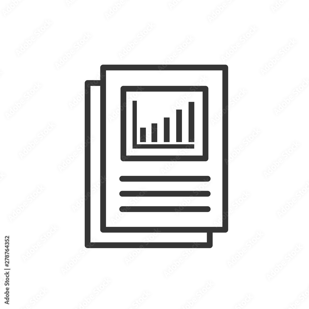 Aufkleber flyer icon template color editable. brochure symbol vector sign isolated on white background. simple