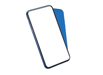 smartphone digital isolated 3d background