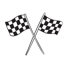 start and finish banner