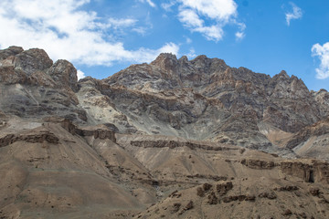 Fototapeta na wymiar Beautiful landscape of Ladakh, Jammu and Kashmir, India.