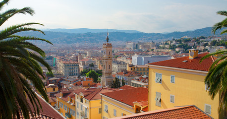 paysage urbain de Nice, France