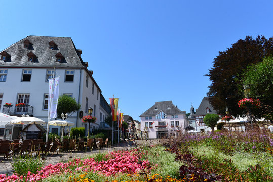 Marktplatz in der Altstadt Ahrweiler