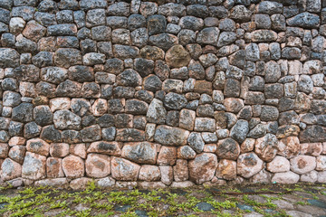 ancient stone wall