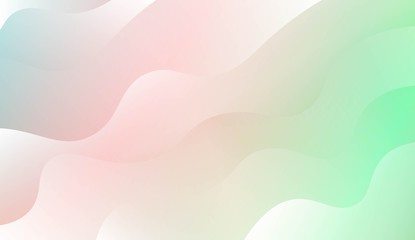 Modern Waves. Futuristic Technology Style Background. Design For Your Header Page, Ad, Poster, Banner. Vector Illustration with Color Gradient.