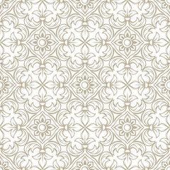 Italian ceramic tile pattern. Ethnic folk ornament.