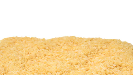 Raw pasta as a background. Pattern.