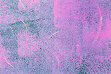 Textured background with purple, violet and blue brush strokes