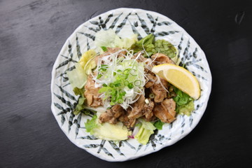 鶏の孕み焼き