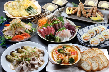 豪華な料理大集合