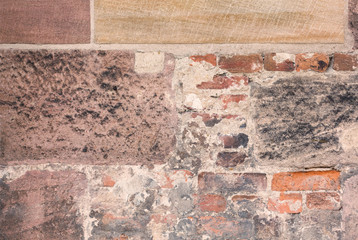 background of old brick wall.